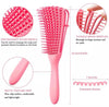 Original Detangling Brush 4c Hair Detangler Brush for Curly Hair Wet Thick Kinky Hair Adjust Hair Brush Scalp Massage Detangle mint green