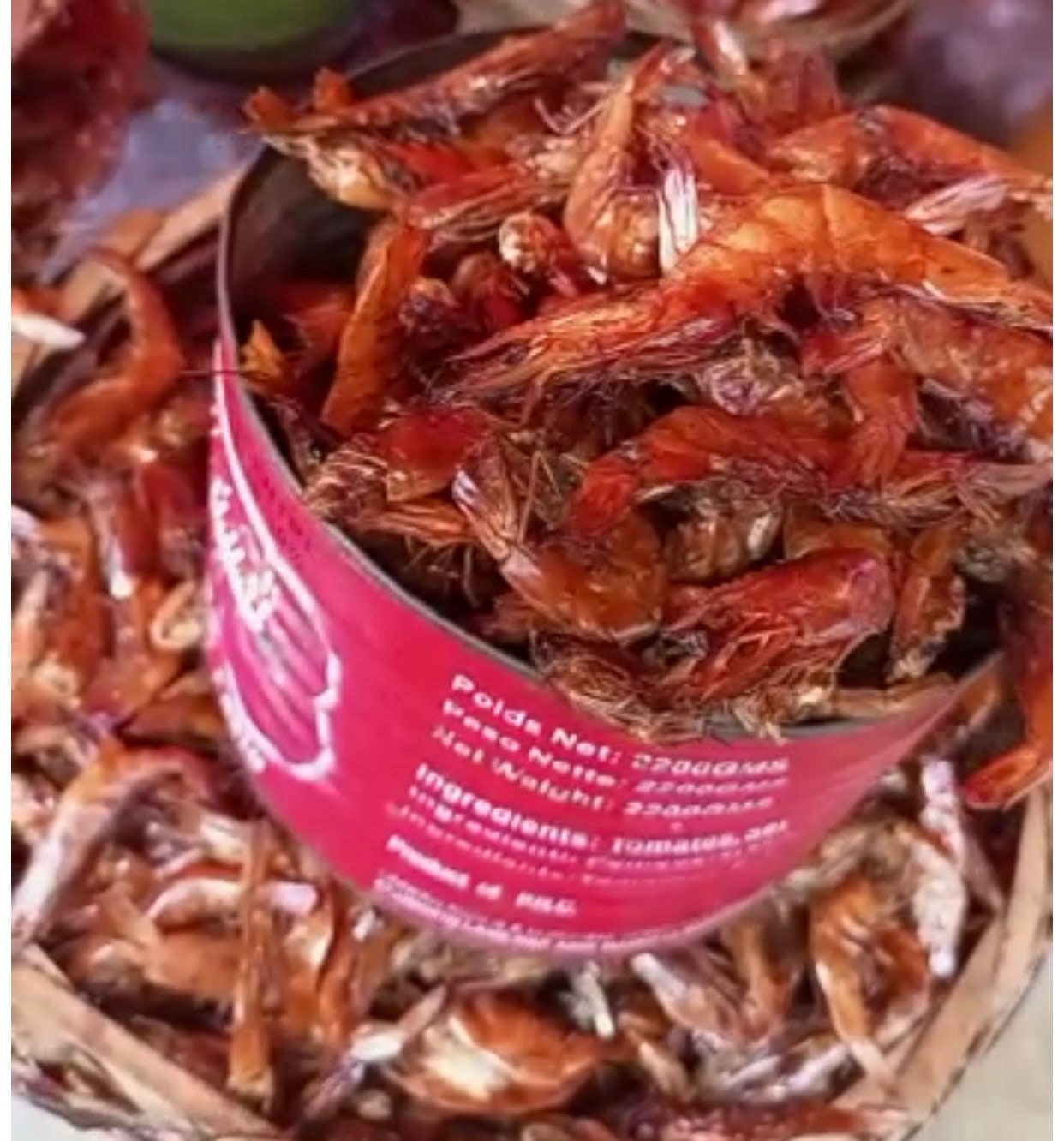 Red Dried Shrimp Wild caught 20g