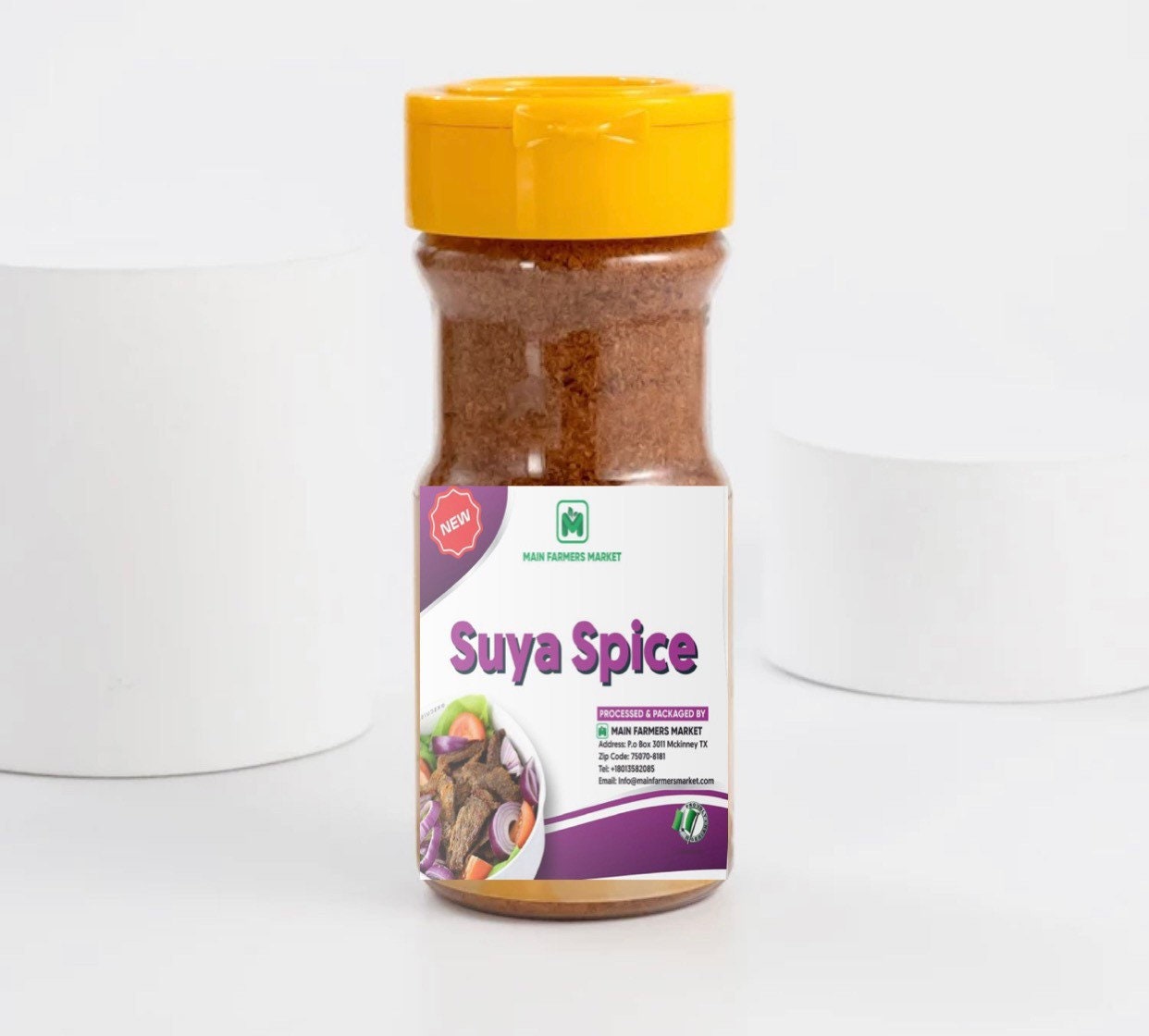 Original Formula Suya Spice/Steak Seasoning By Main Farmers Market 100g